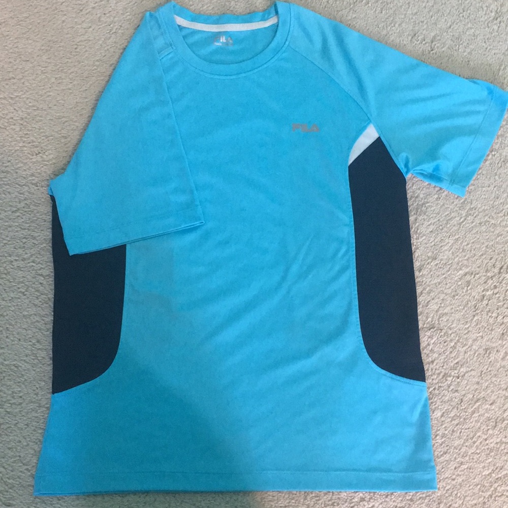 FILA Dri Fit Light Blue Short sleeve